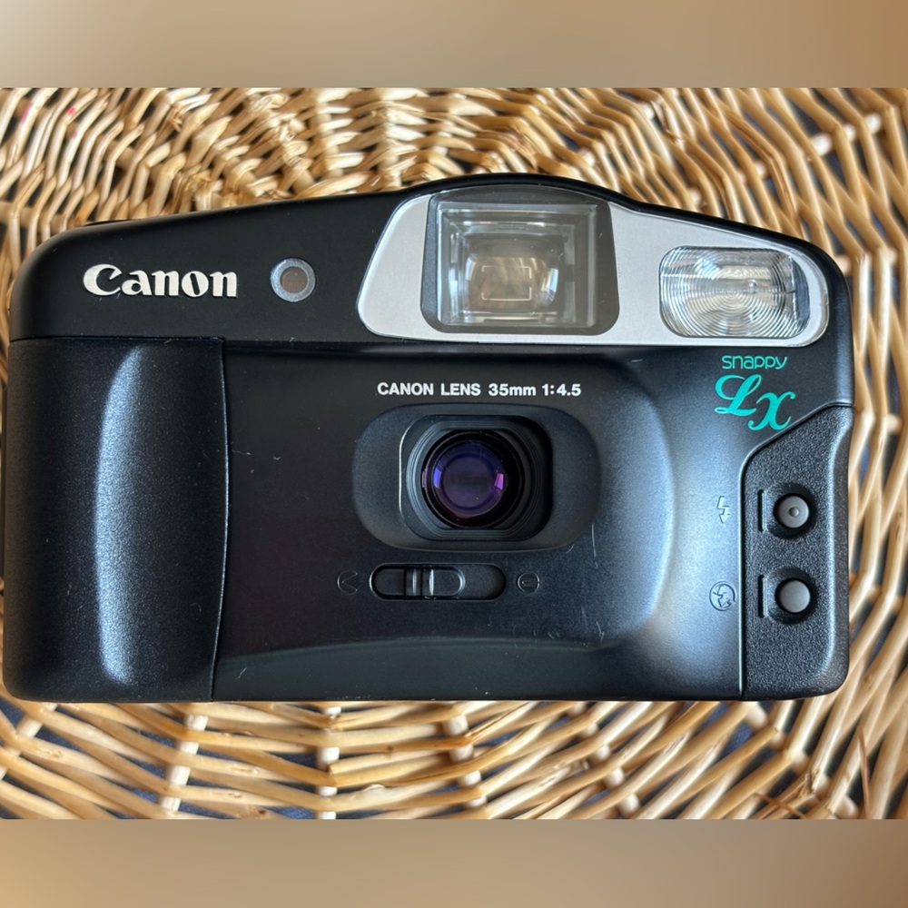 Canon Snappy LX 35mm Point & Shoot Film Camera Tested Works Vintage 90’s